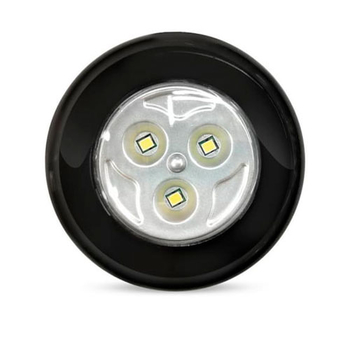 Светодиодный фонарь Smartbuy PUSH LIGHT 3 Вт 3AAA, черный (SBF-133-B)/360 - Магазин электротехнических товаров Проф Ток